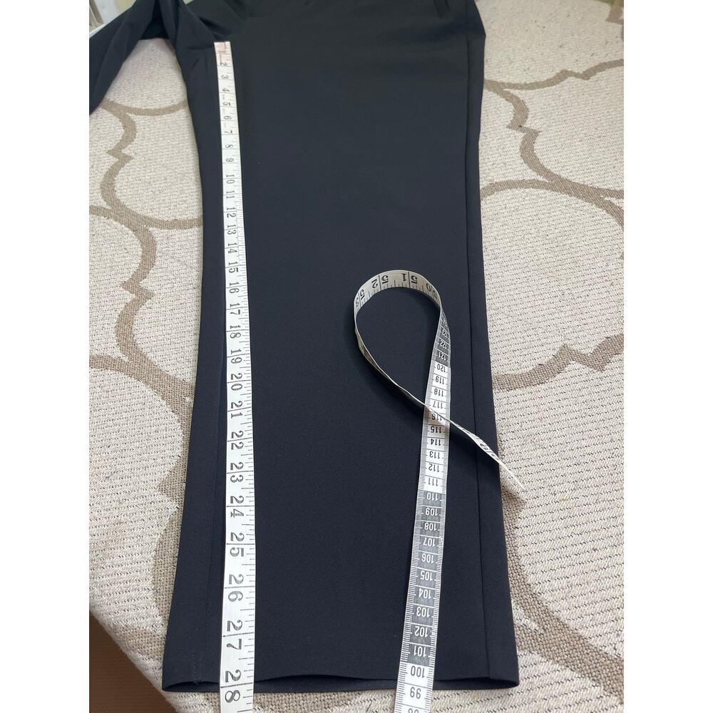 Athleta Endless High Rise Pants Size 16 Textured Stretch Tapered Leg Work Travel - Picture 7 of 13